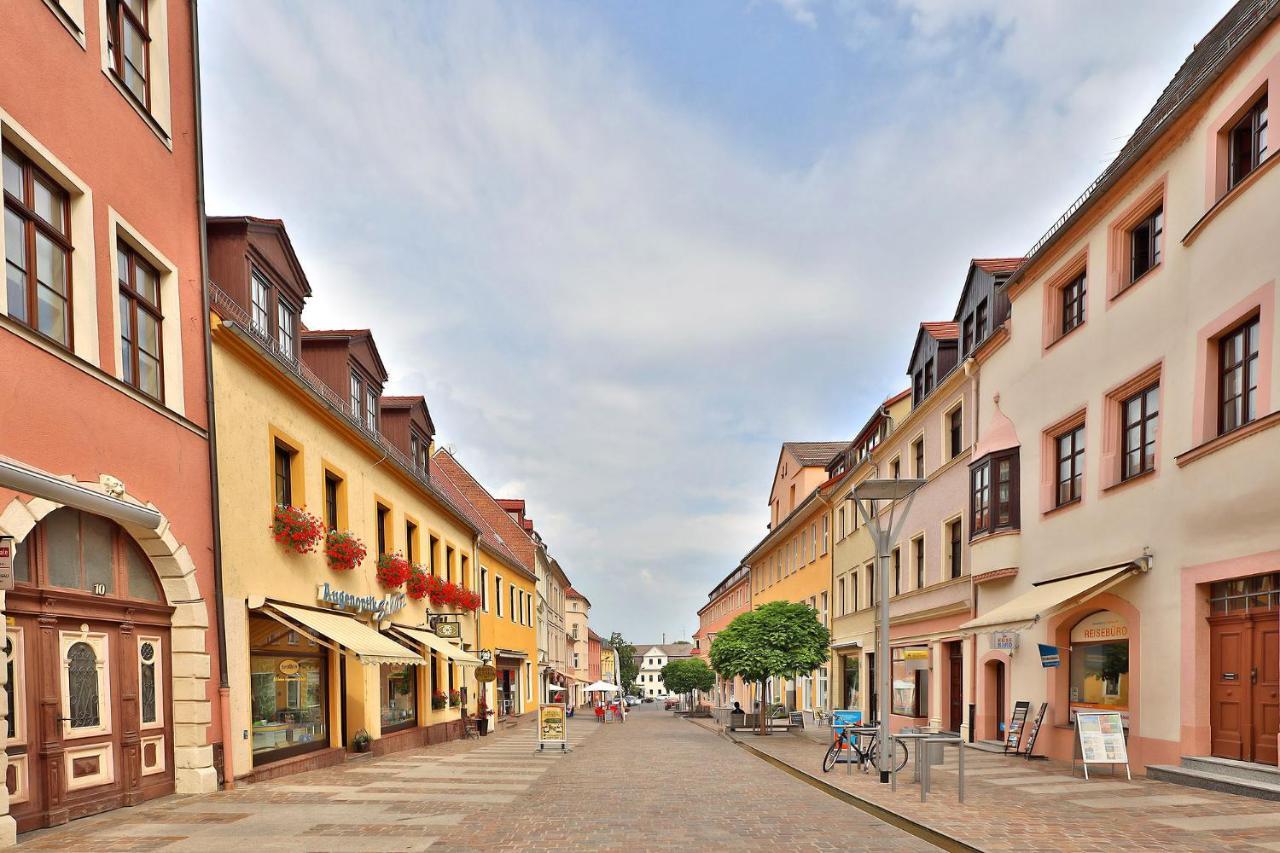 Hotel-Pension Zum Markt Torgau Exterior foto